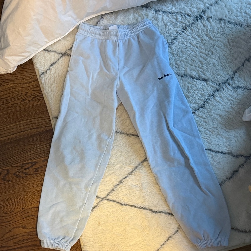 UO Women Light Blue Sweatpants